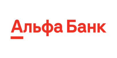 Логотип Альфа-Банк.