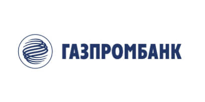 Логотип Газпромбанк.